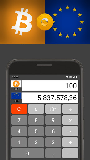 Currency Converter BTC/EUR