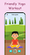 screenshot of Yoga for kids workout