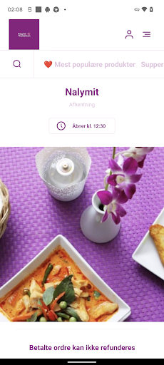 Android application Nalymit screenshort