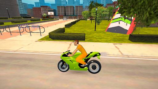 Streets of Courier: Bike Game Screen 2