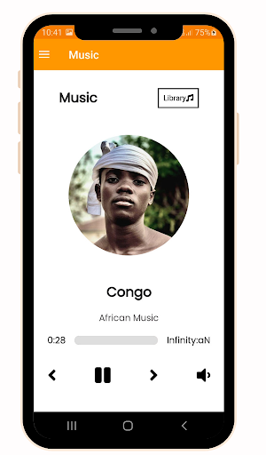 African Music App Screen 2