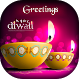 Diwali Greetings Card 2017 - Happy Diwali Wishes icon
