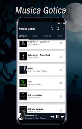 Gothic Music Screen 2