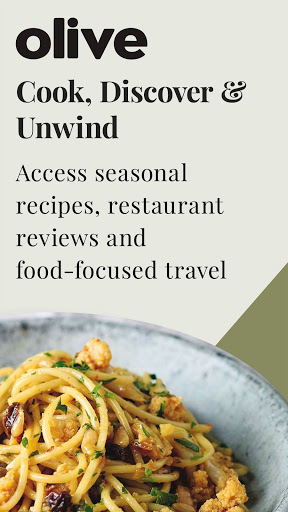 Android application olive Magazine screenshort