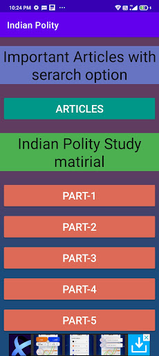 Indian Polity in Telugu