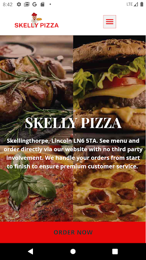 Android application Skelly Pizza - Skellingthorpe screenshort
