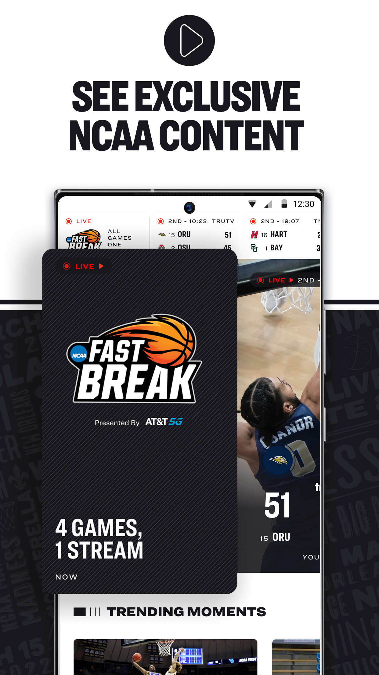 Android application NCAA March Madness Live screenshort