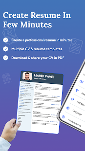 Resume Builder: CV maker PDF Captura de pantalla