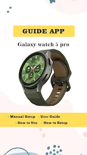 Galaxy watch 5 pro instruction