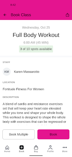 Fortitude Fitness For Women AU Screen 3