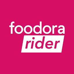 Ikoonprent foodora rider