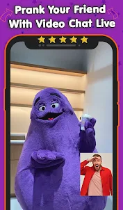 Grimace call & chat