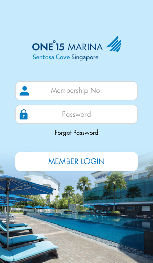 Android application ONE15 Marina Members screenshort