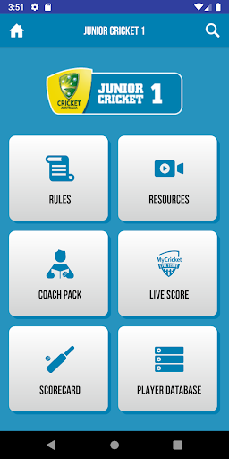 CA Junior Cricket Screen 2
