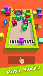 Cube 2048 Merge - Puzzle Game