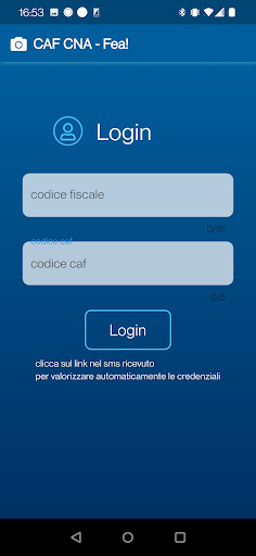 CAF CNA - FEA Screen 2