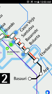 Imagen 1 Bilbao Metro Map