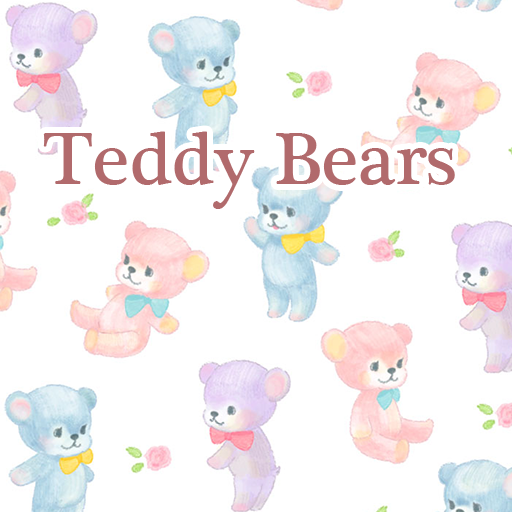 Cute wallpaper-Teddy Bears- logo