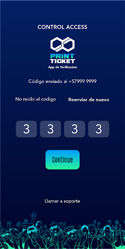 Printicket V2 Screen 2