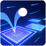 Cover Image of Download Neon Tiles - Ball Hop  APK