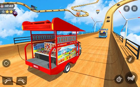 Superhero Tuk Tuk Rickshaw: Stunt Driving Games Apk app for Android 3