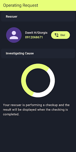 Android application Help Roadside Service screenshort
