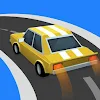 Car Driving - Drawing Line icon