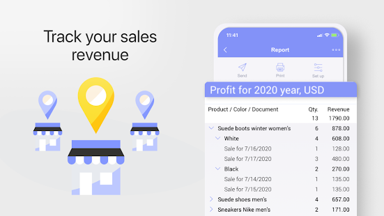 Bookkeeping & Inventory Management. Sales tracker 3.0.17 APK screenshots 7