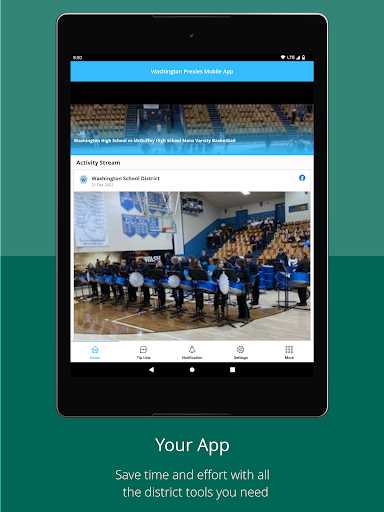 Android application Washington Prexies Mobile App screenshort