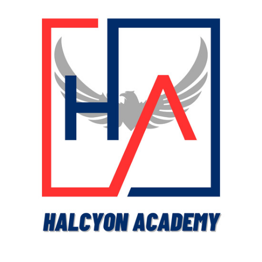 HALCYON ACADEMY logo