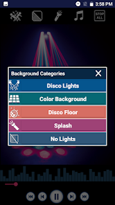 Captura de Pantalla 4 Party Dance Lights Music & Fla android