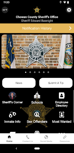 Android application Chowan County Sheriff’s Office screenshort