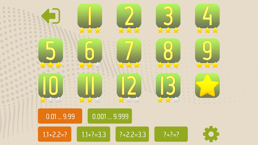 Decimals 4th grade Math skills Screen 3