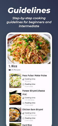 Screenshot of Food Recipes Offline, MealBook