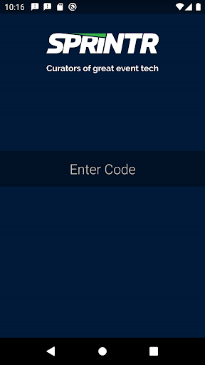Sprintr Events Screen 2