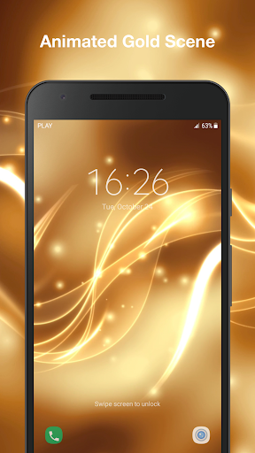 Gold Live Wallpaper Pro Screen 3