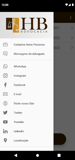 HB Advocacia Screen 3