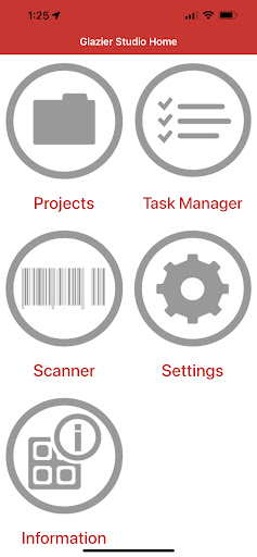 Android application Glazier Studio screenshort