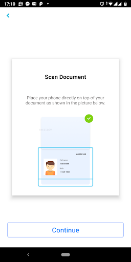 Verifie Demo Screen 2