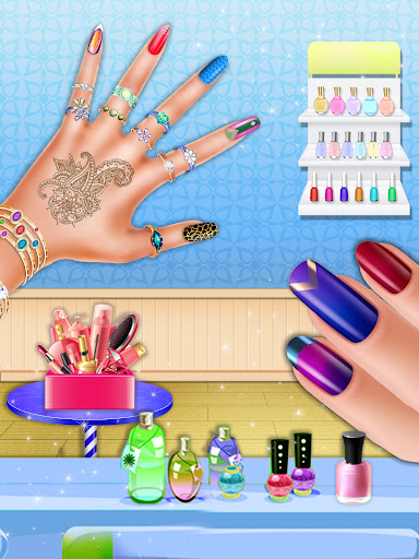 Nail Art Salon Girls Art Games