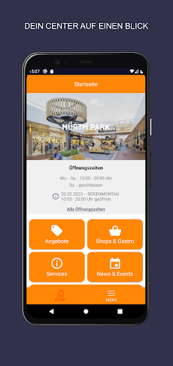 Android application Hürth Park screenshort