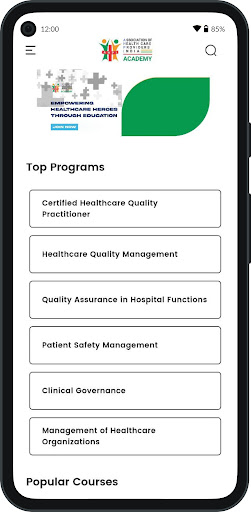 AHPI Academy Screen 2
