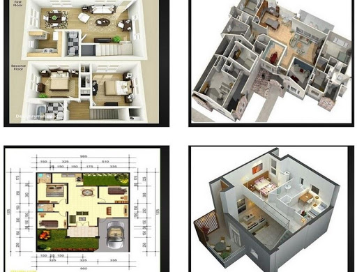 Plan Houses 3 D Screen 2