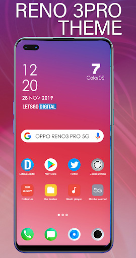 Oppo Reno 3 Pro 2020 Launcher