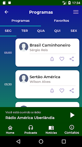 Rádio América 580AM Uberlândia Screen 3