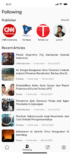 maos - Daily News Screen 2