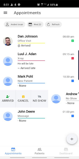 Android application ChiroSpring 360 screenshort