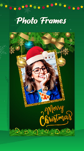 Android application Christmas Photo Frames & Cards screenshort