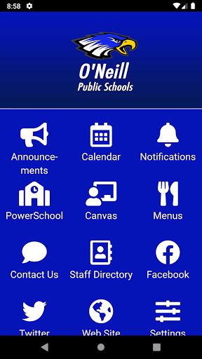 Android application O'Neill Public Schools screenshort