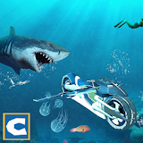 X Flying Bike: Angry Shark icon